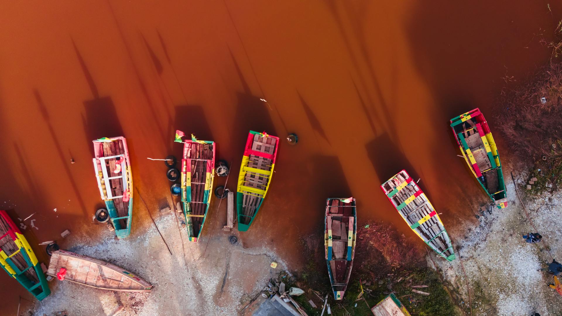 Descubre el Lago Rosa de Dakar Una maravilla natural en Senegal que debes visitar