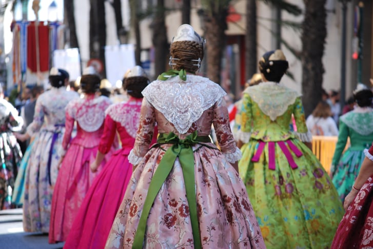 Falleras Valencia