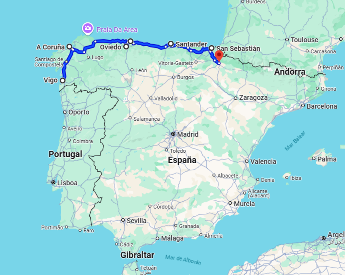 ruta por el norte de España