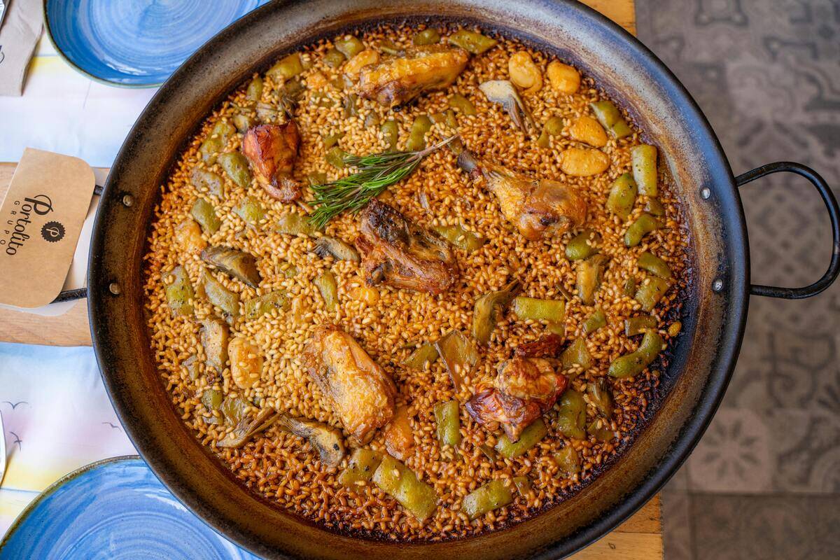 autentica paella valenciana