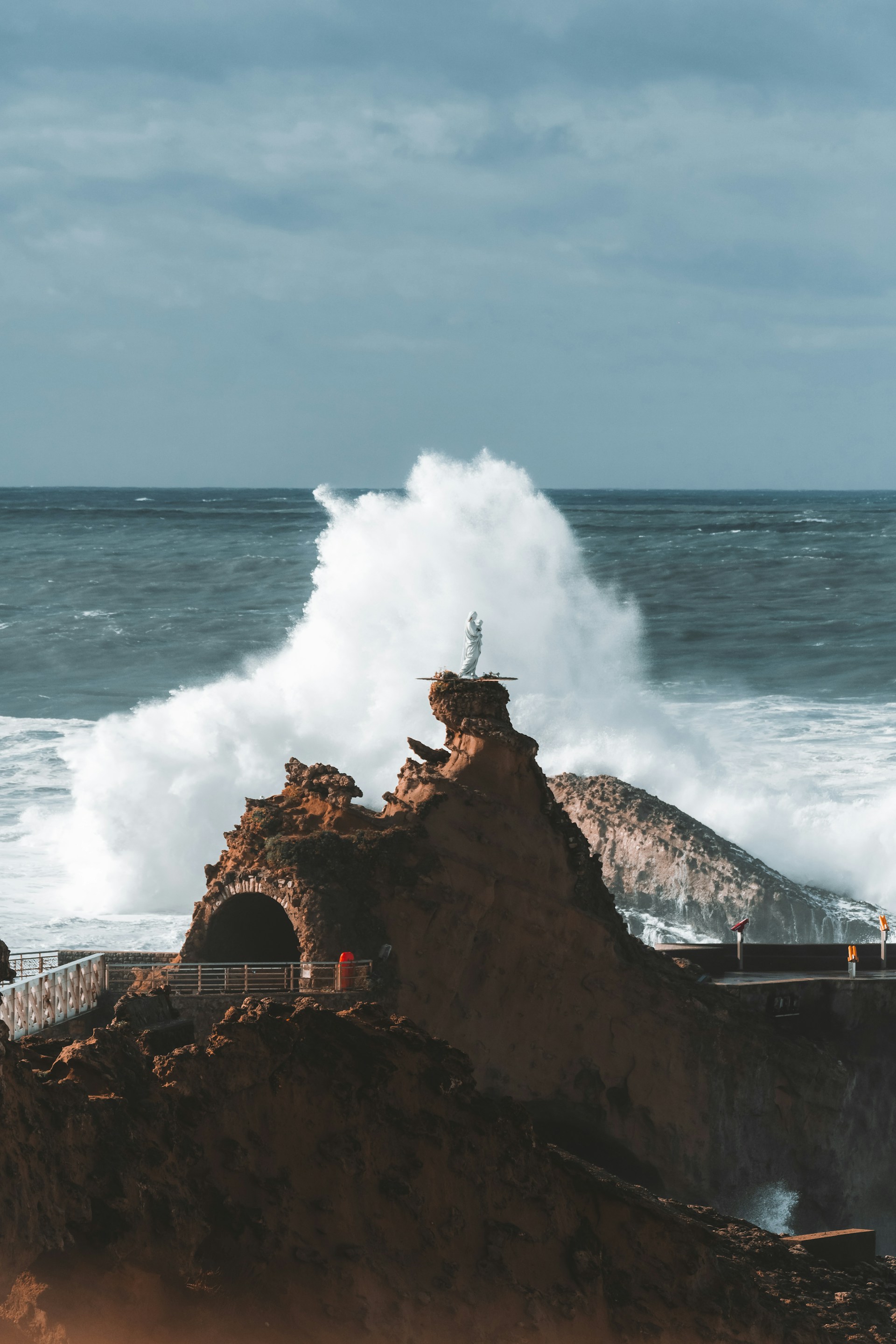 biarritz rocher de la vierge