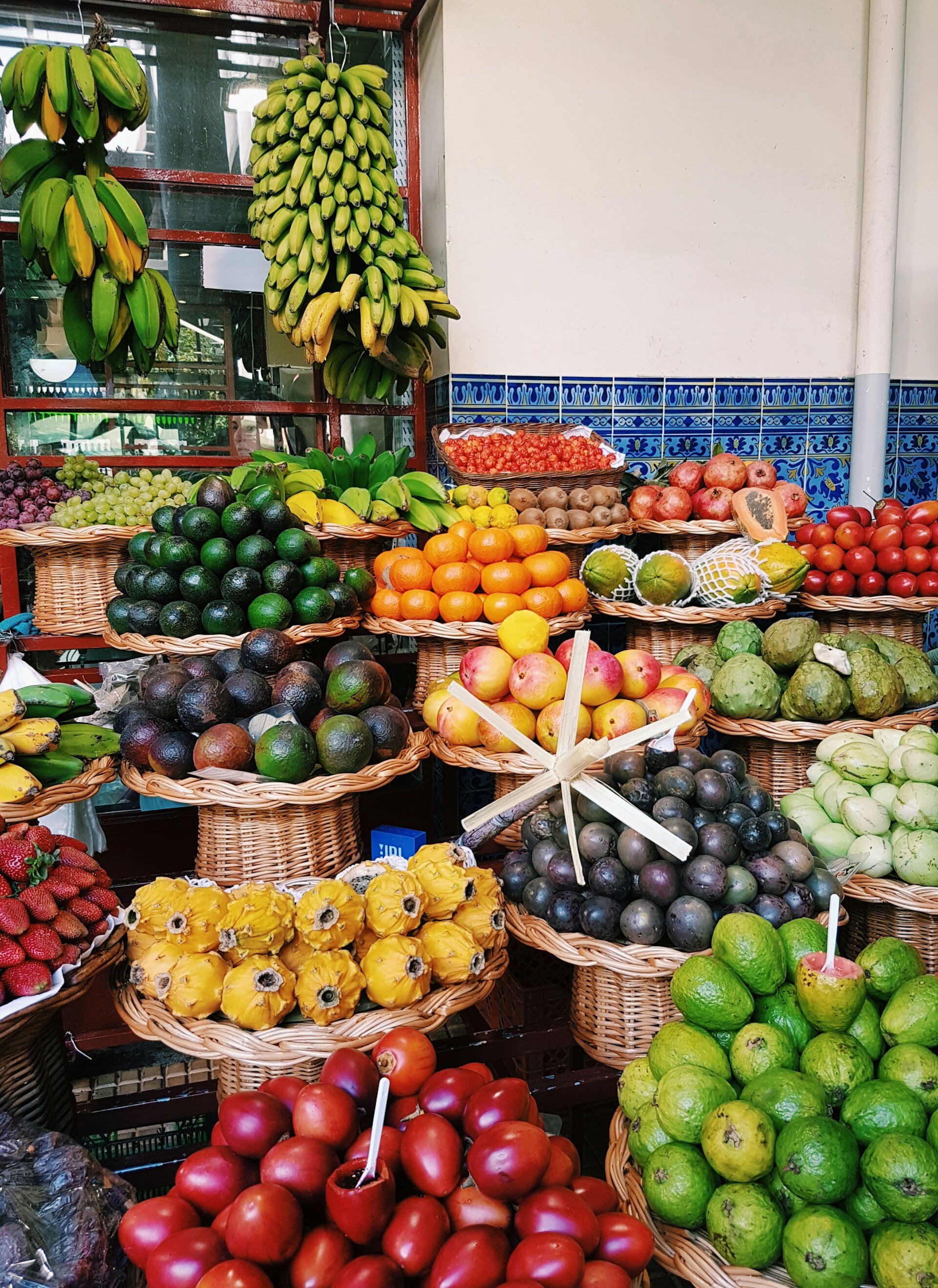 frutas madeira
