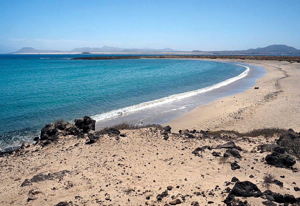 isla de lobos playa