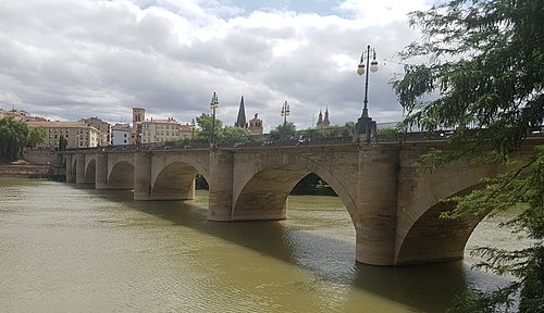 logroño puente de piedra