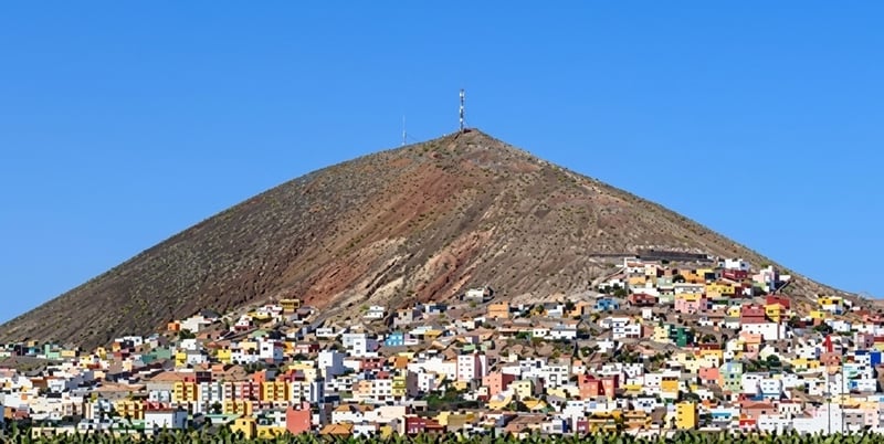 montaña de galdar