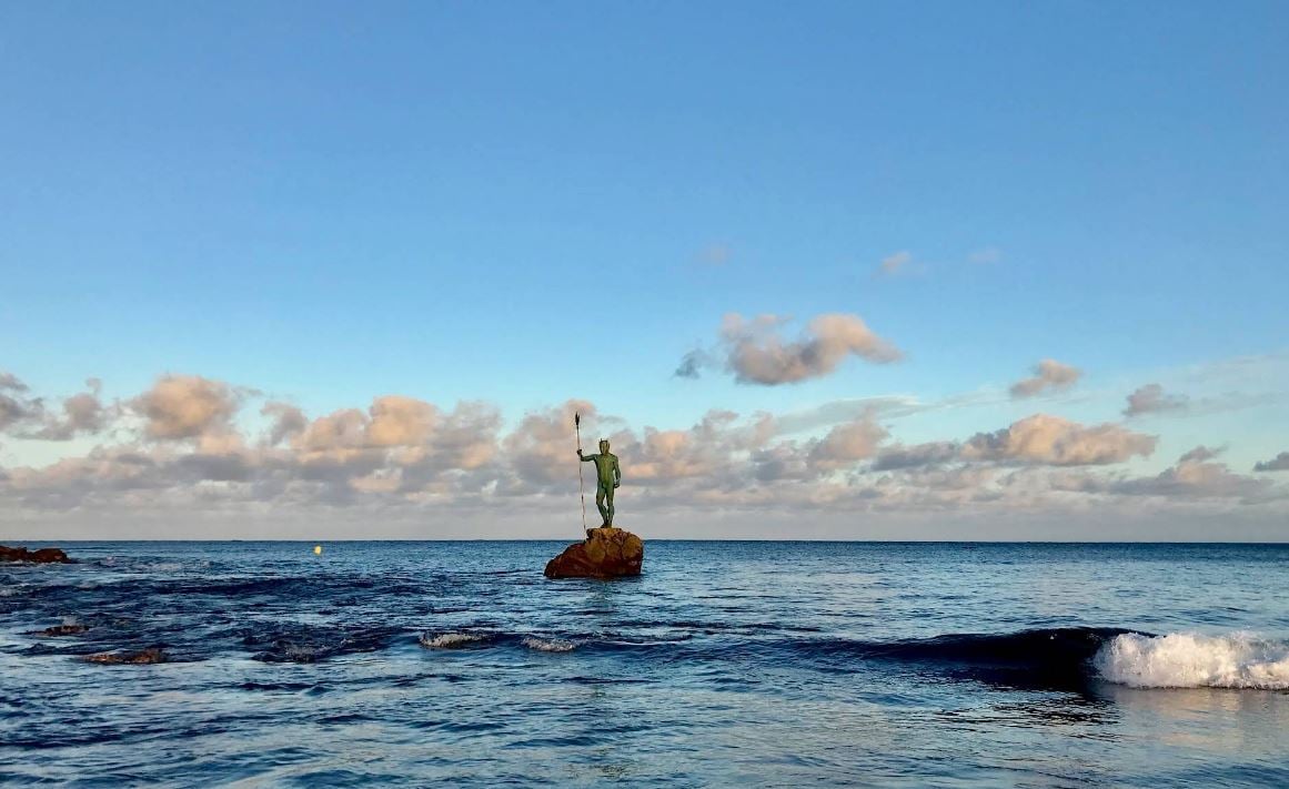 neptuno estatua melenara