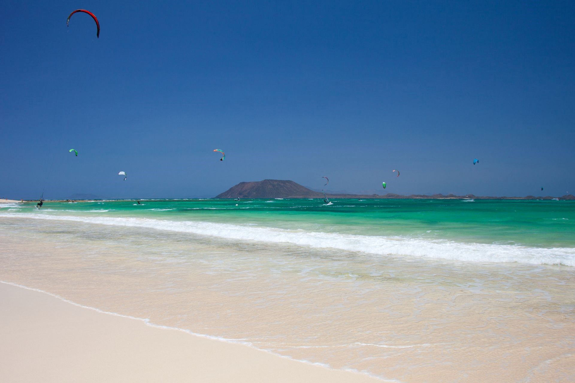 Mejores spots para hacer kitesurf en Fuerteventura